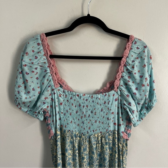 *NEW* ASOS Design Crochet Bardot Midi Dress - Picture 11 of 14